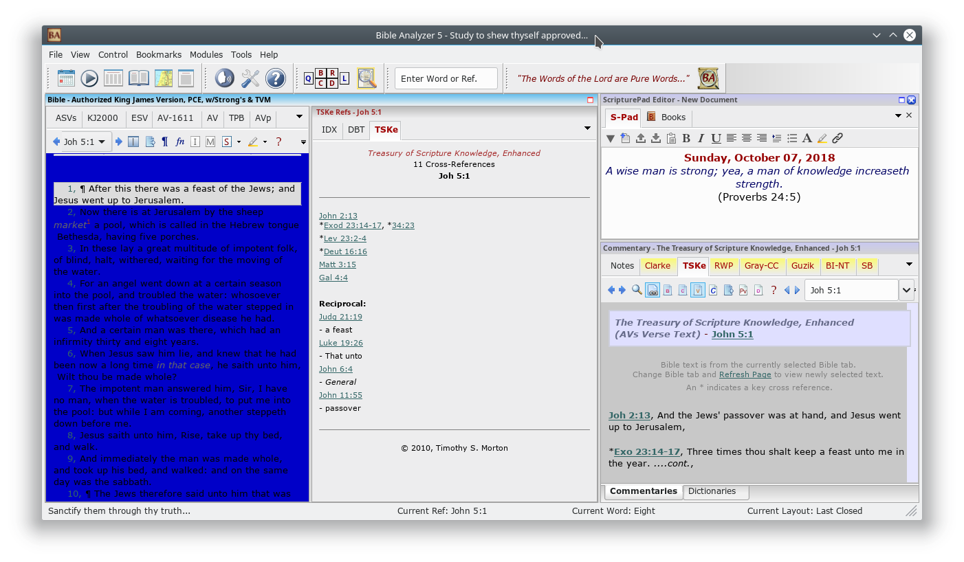 Sample of what BA in KDE Neon looks like